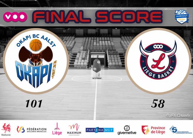 Début de compétition difficile pour Liège Basket