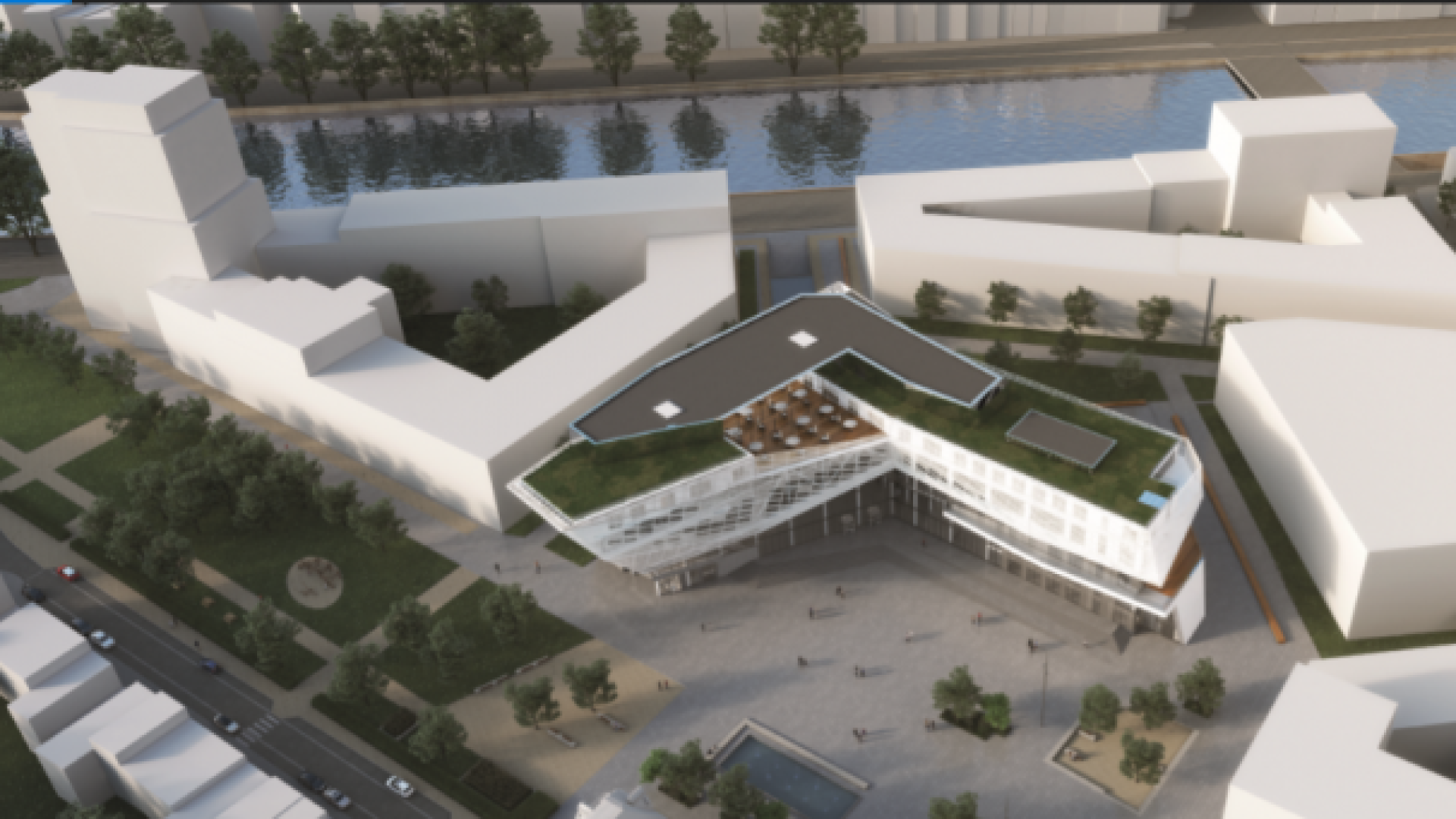 Début des travaux du Pôle culturel à Bavière