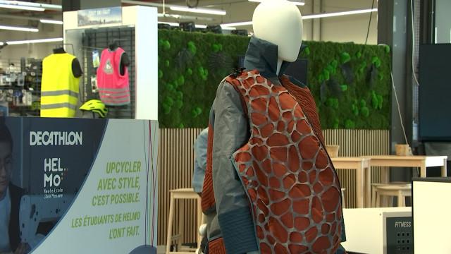 Decathlon et l'Helmo s'associent dans un projet d'upcycling