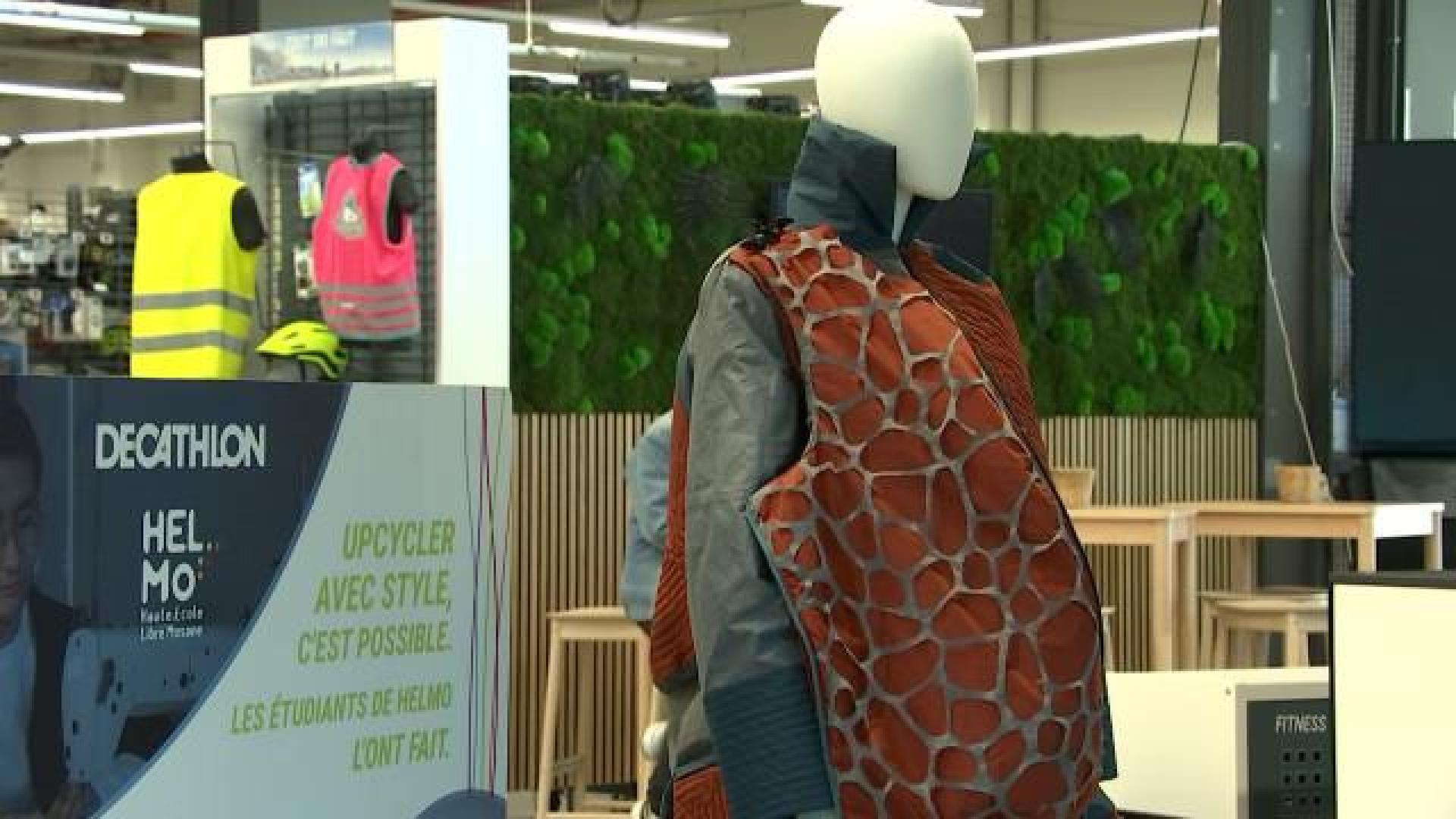 Decathlon et l'Helmo s'associent dans un projet d'upcycling