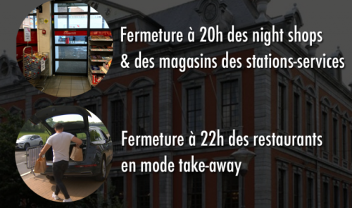 Décisions du collège communal de la Ville de Liège par rapport à la situation sanitaire