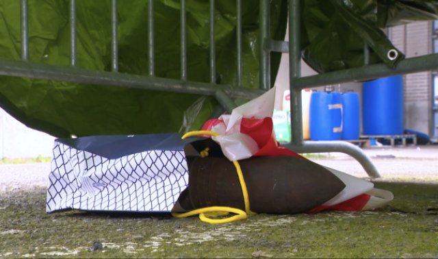 Découverte d'un obus de mortier dans une cave à Liège
