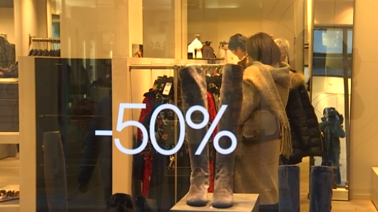Démarrage en douceur pour les soldes de janvier