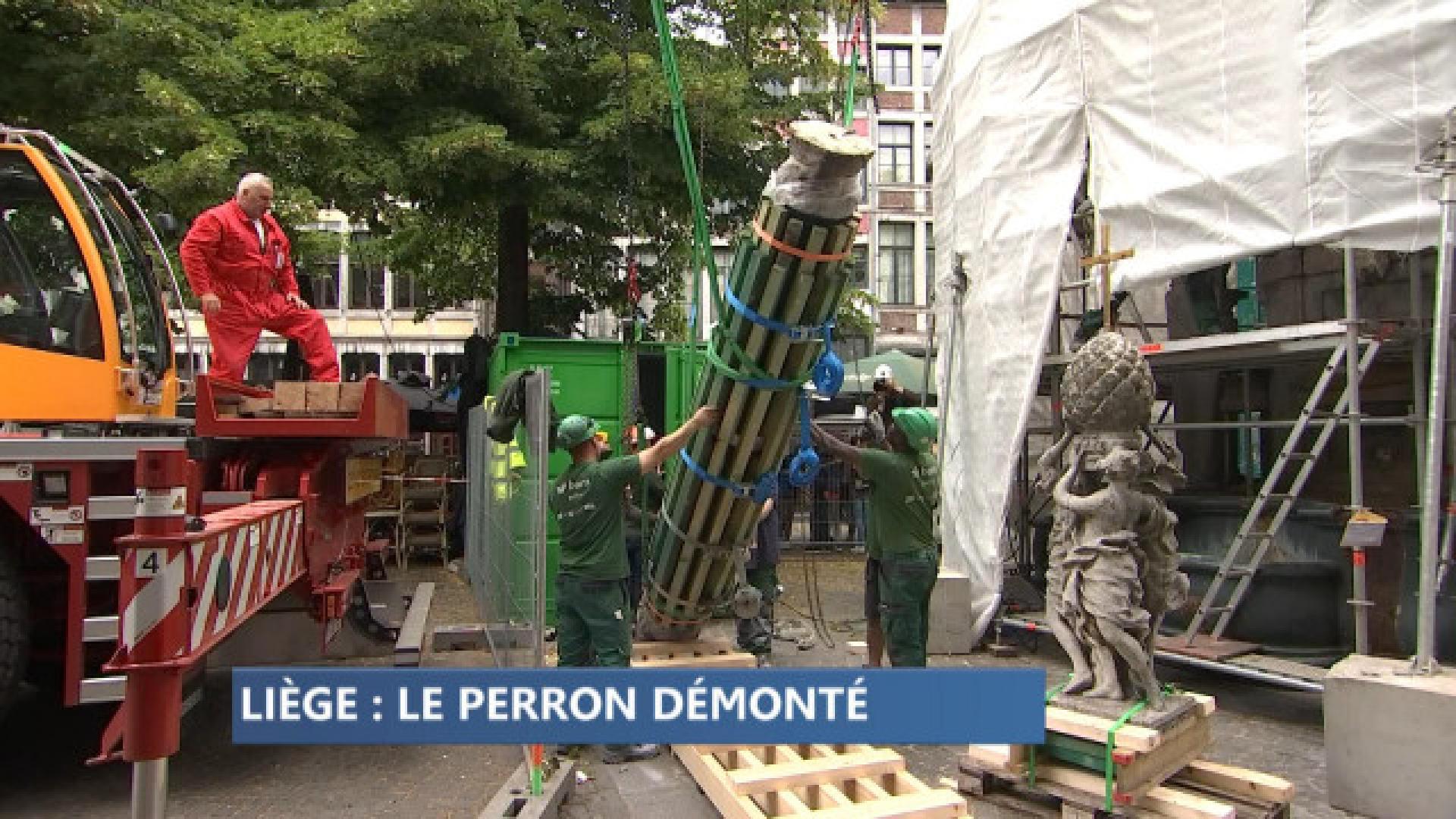 Démontage du Perron pour travaux de rénovation