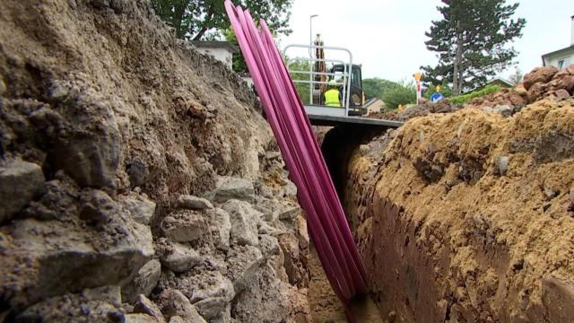 Déploiement de la fibre optique à Chaudfontaine 