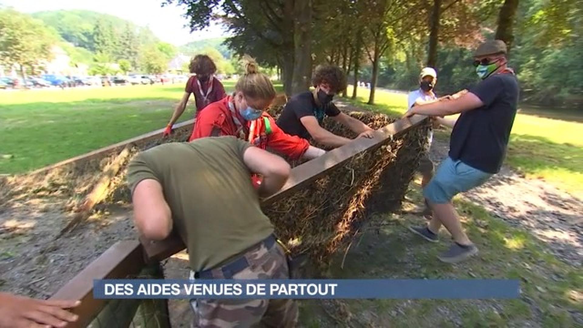 Des aides venues de partout