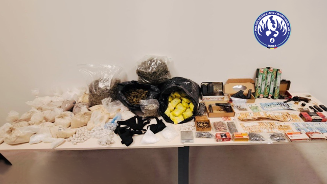 Des armes et de la drogue saisies à Ans