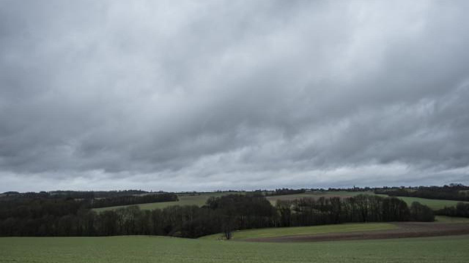 Des averses et du vent pour ce lundi, une bonne partie de la Wallonie en alerte jaune