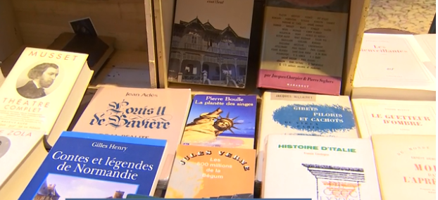 Des bouquinistes au Jardin Botanique 