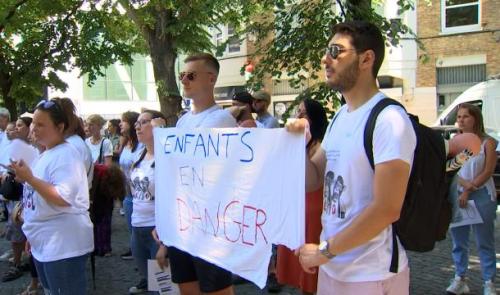 Liège : des centaines de manifestants en faveur de l'aide à la jeunesse