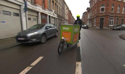 Des chocolats Galler livrés à vélo