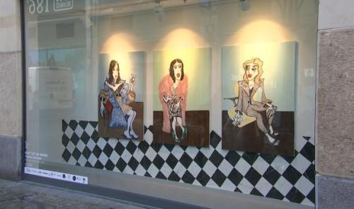 Des commerces vides s'ouvrent aux artistes
