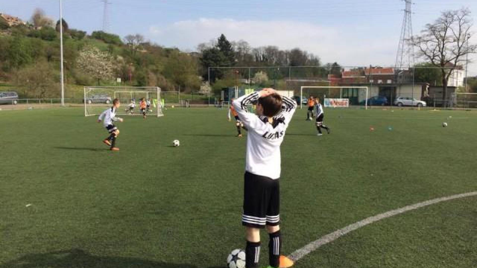 Des enfants en stage avec la Juventus de Turin à Tilleur 