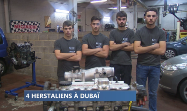 Des étudiants en mécanique automobile aux 24h de DubaÍ¯