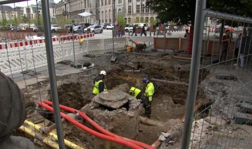 Des fouilles archéologiques lancées sous la place du Marché