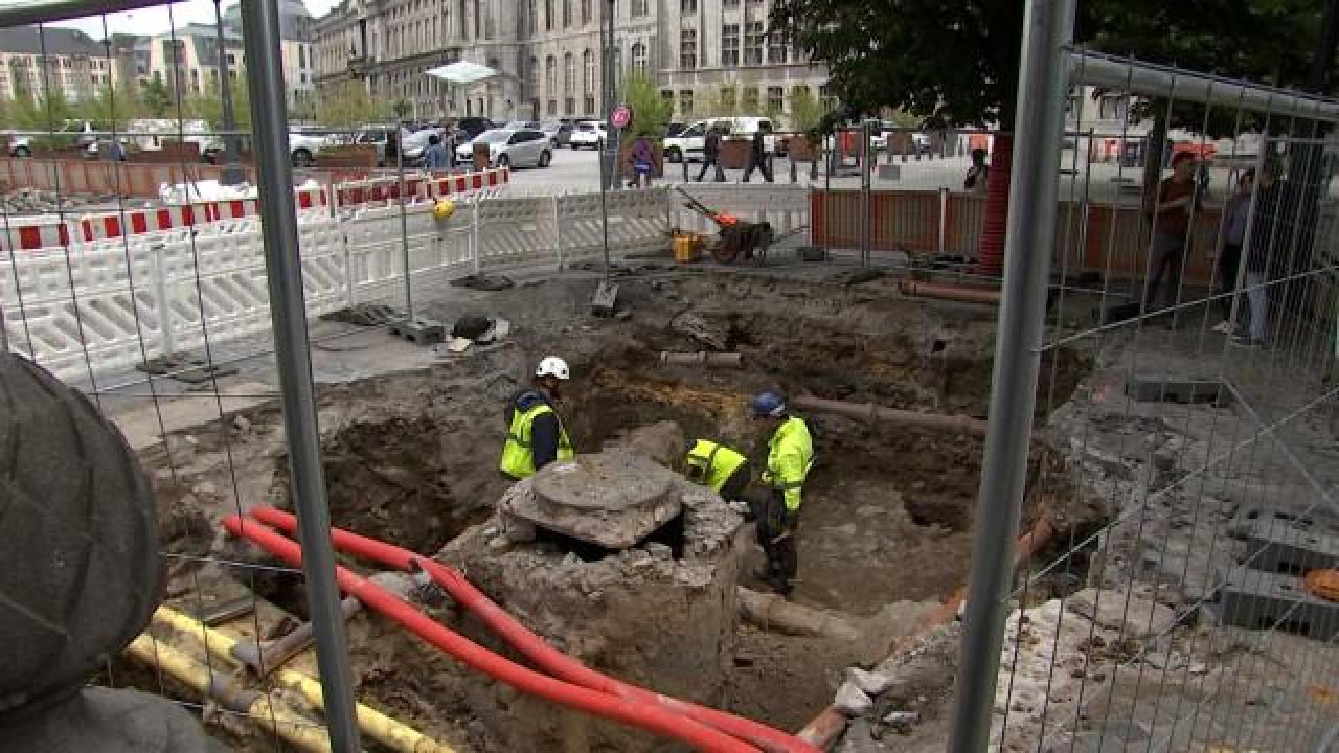 Des fouilles archéologiques lancées sous la place du Marché