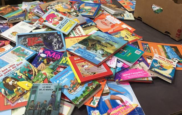 Des livres à destination d'enfants défavorisés