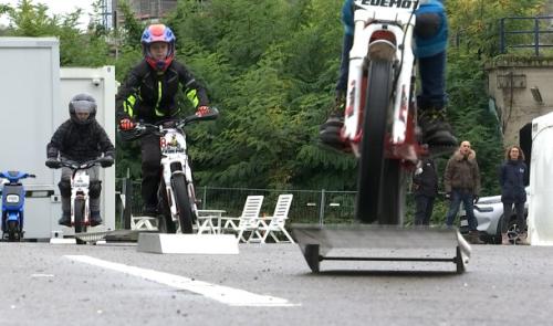 Des stages moto pour enfants cette semaine à Angleur