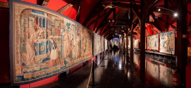 Des tapisseries datant du 15e au 20e siècle à l'Archéoforum et au Trésor de la cathédrale de Liège