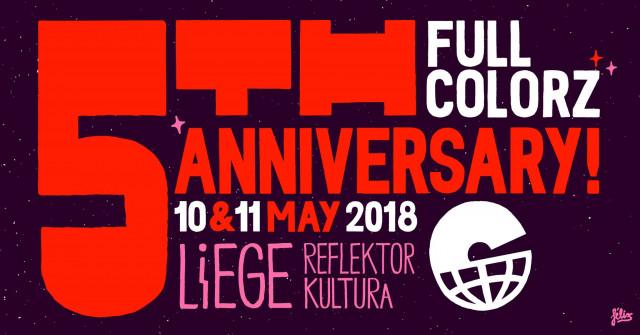 Deux soirées pour le 5ème anniversaire de Full Colorz 