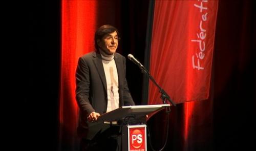 Di Rupo aux  voeux du PS liégeois avec Publifin en fil rouge