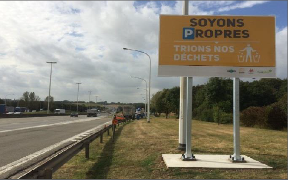 Du tri sélectif sur les aires d'autoroute liégeoises (vidéo)