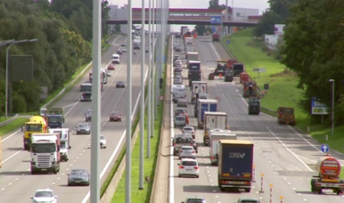 E40 : à nouveau des travaux du côté de la tranchée de Cheratte