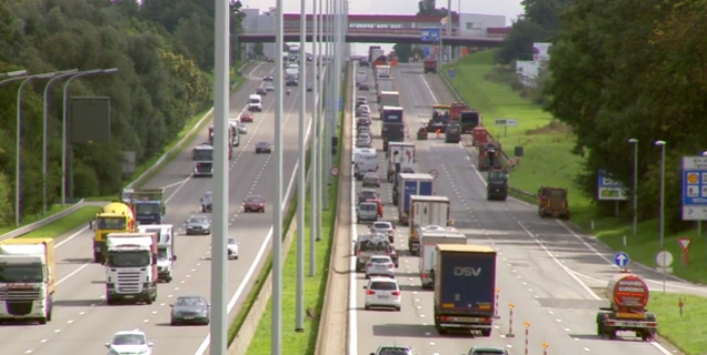 E40 : à nouveau des travaux du côté de la tranchée de Cheratte