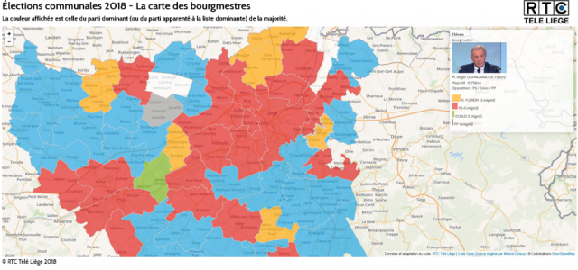 Elections 2018 : la carte des résultats et majorité dans votre commune 