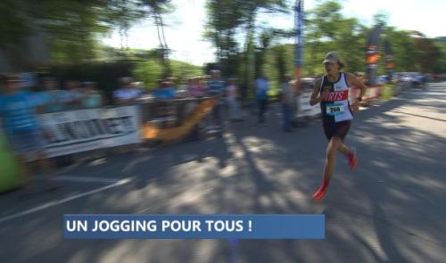 Esneux : un jogging en courant et en roulant 
