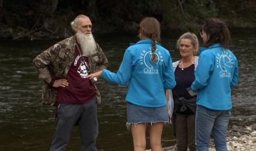 Eté rivières: les river stewards le long de l'Ourthe