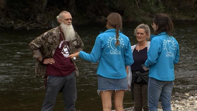 Eté rivières: les river stewards le long de l'Ourthe
