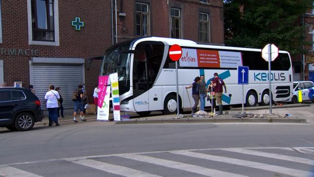 Ethias déploie ses cars mobiles de crise