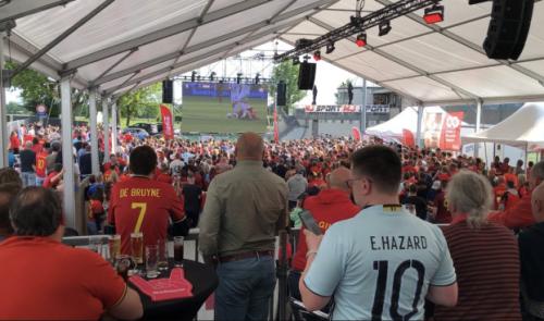 Euro 2024 : le match avec les supporters belges