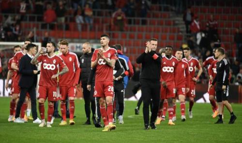Europe playoffs : le Standard s'éloigne de la scène européenne