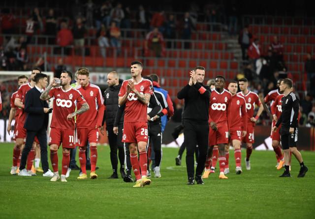 Europe playoffs : le Standard s'éloigne de la scène européenne
