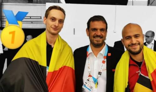 EuroSkills : deux Liégeois, experts en robotique, remportent une médaille d'or