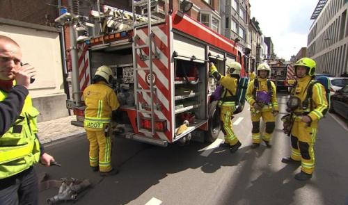 Explosion à Liège : deux personnes grièvement blessées