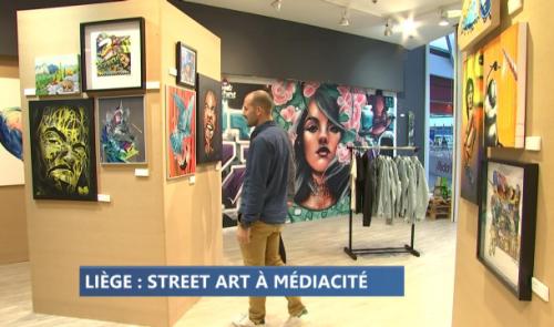 Expo Street & art à la Médiacité 