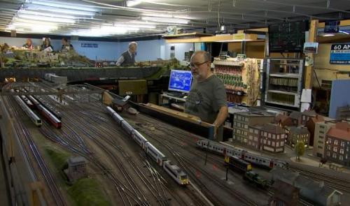 Exposition de trains miniatures à Ougrée
