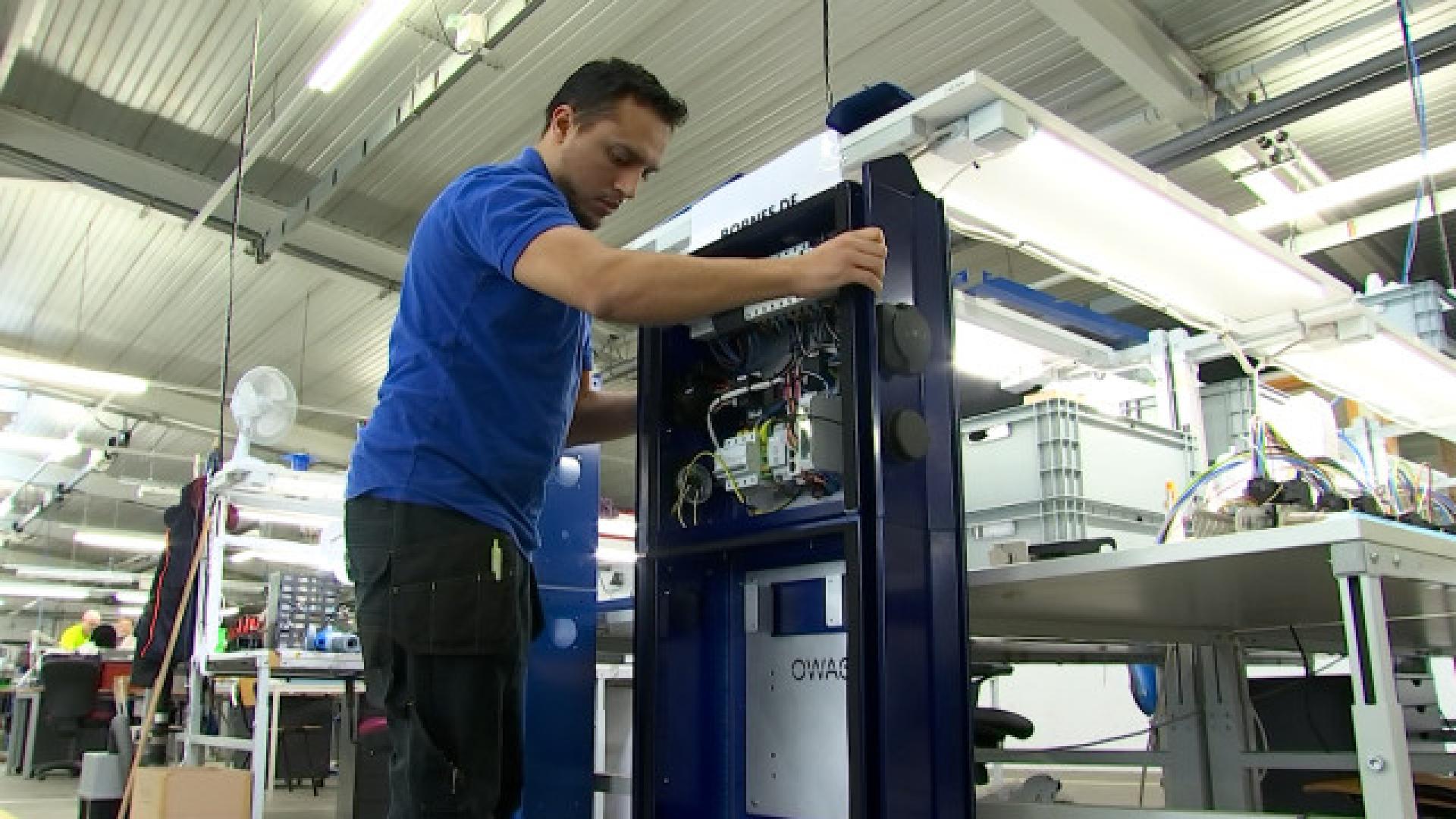 Fabrication de bornes de recharge électrique 100 % wallonnes