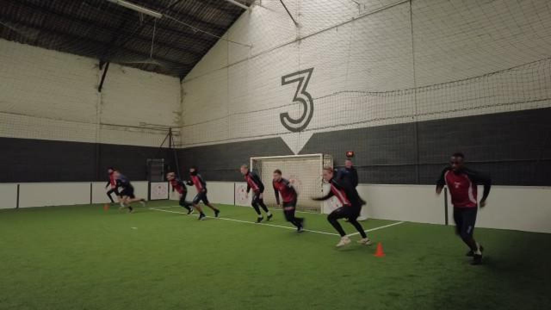 Face à la neige, le RFC Liège s'adapte