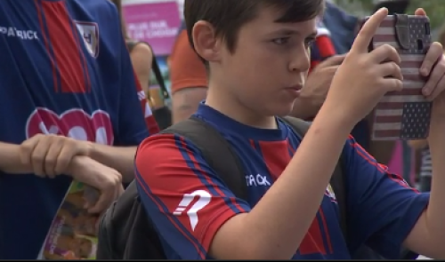 Fan Day du RFC Liège au centre de Liège