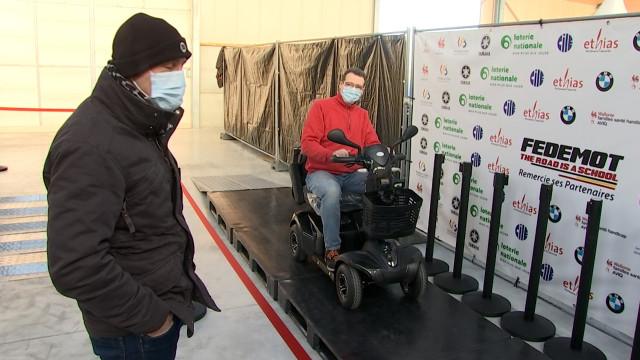 FEDEMOT: Piste de formation pour véhicules PMR motorisés 