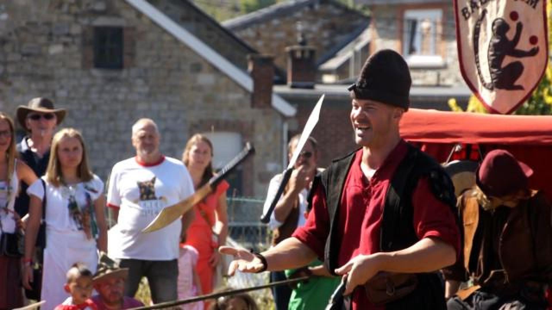 Fête médiévale de Remouchamps: un programme chargé en animations