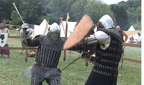 Familiale et historique la Fête médiévale de Comblain-au-Pont