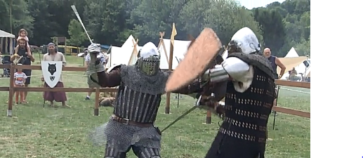 Familiale et historique la Fête médiévale de Comblain-au-Pont