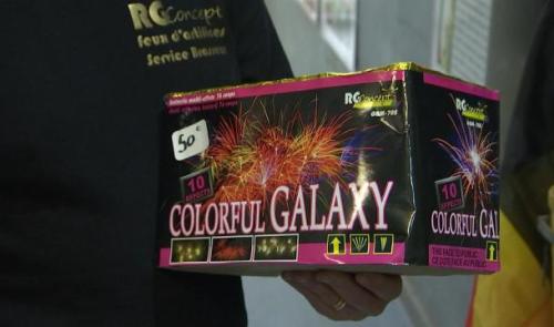 Fin d'année et feux d'artifices pour particuliers