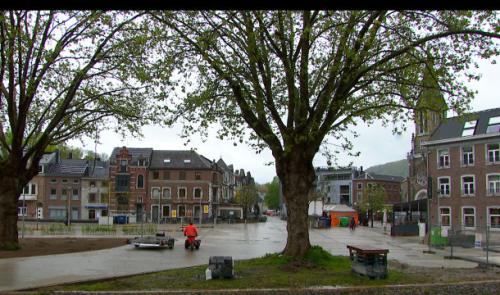 Fin des travaux d'agrandissement de la place du Roi Albert à Tilff