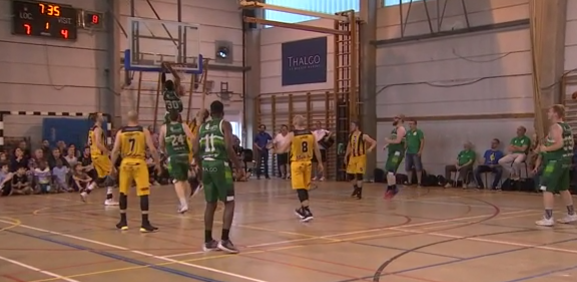 Finale de D3 basket : Belleflamme prend l'avantage